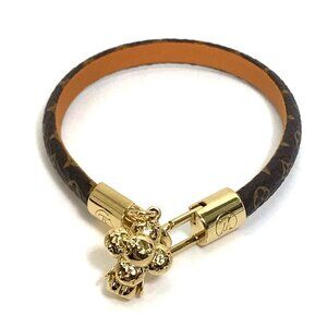 LOUIS VUITTON Brown Monogram Bracelet